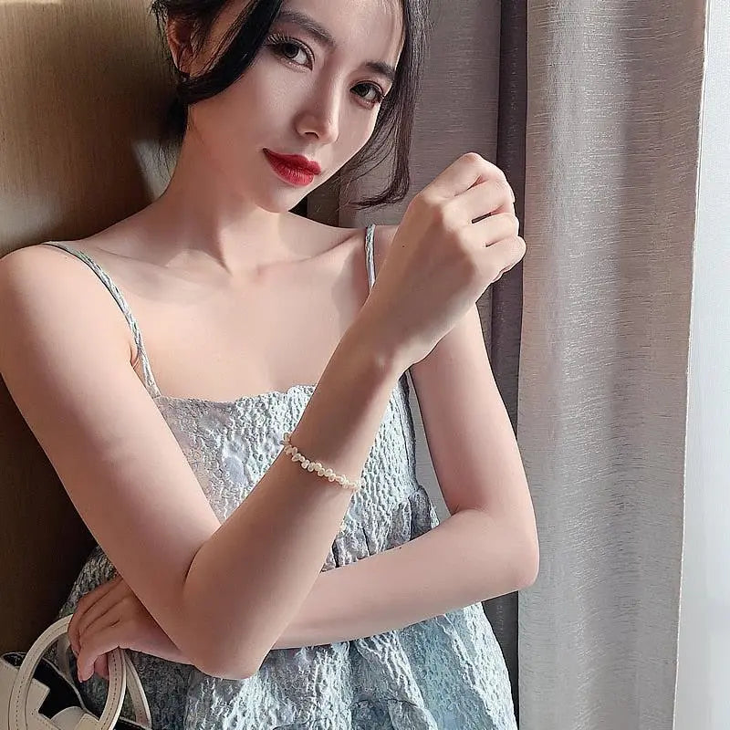 Pulsera Céline con perlas