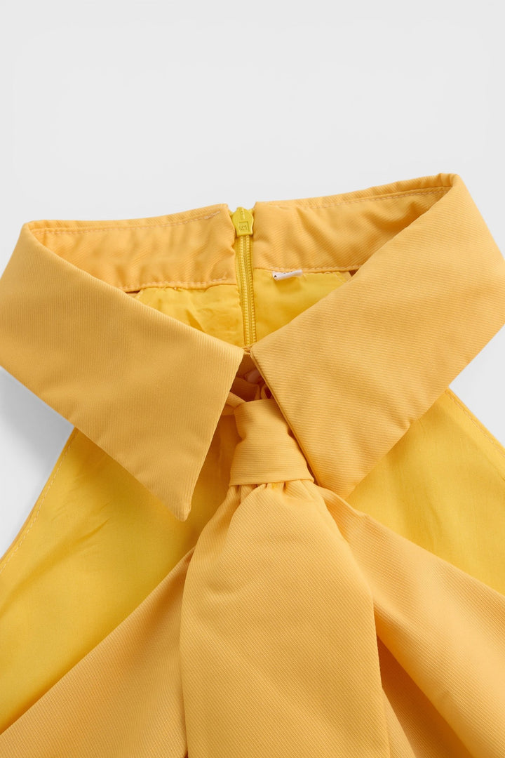Lucía™ | Blusa halter elegante