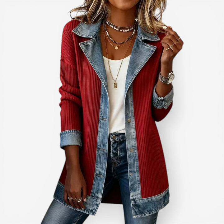 Emilia™ | Blazer vaquero elegante