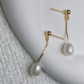Pendientes con Perla Elegante