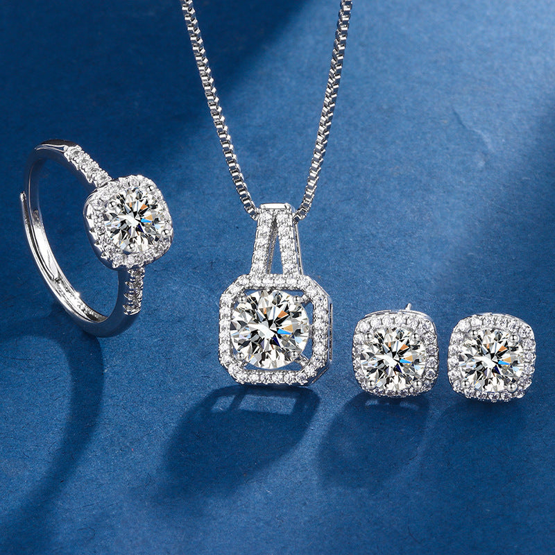 Joyas de Oro Blanco “Aria Quadrata”