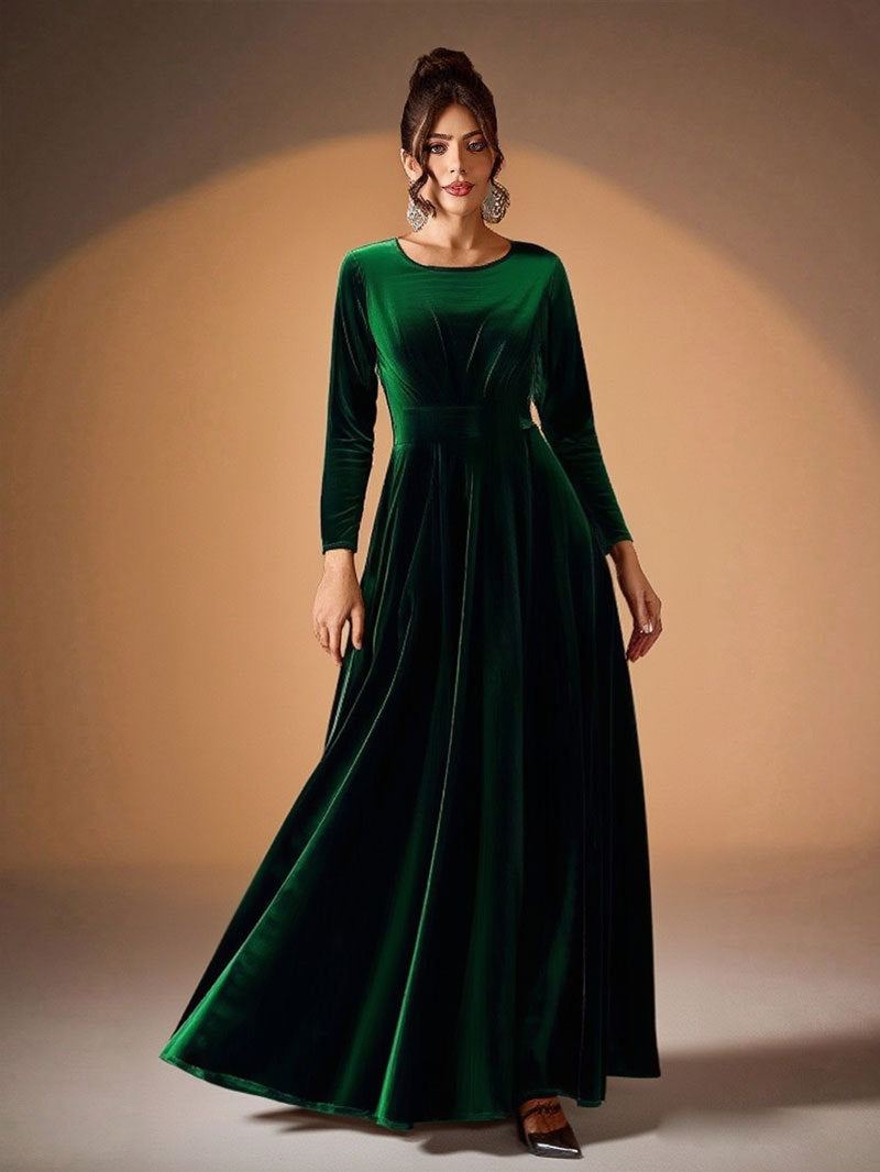Béatrice | Vestido Maxi de Terciopelo con Mangas Largas" can be rewritten as:

"Béatrice | Maxi Vestido de Terciopelo con Mangas Largas