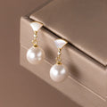 Pendientes Chic de Plata con Perla
