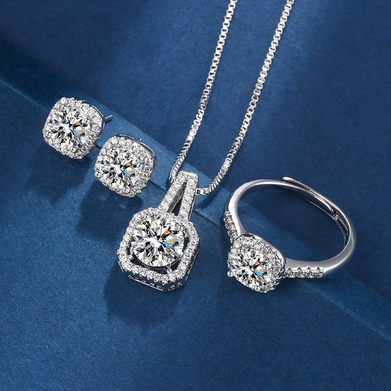 Joyas de Oro Blanco “Aria Quadrata”