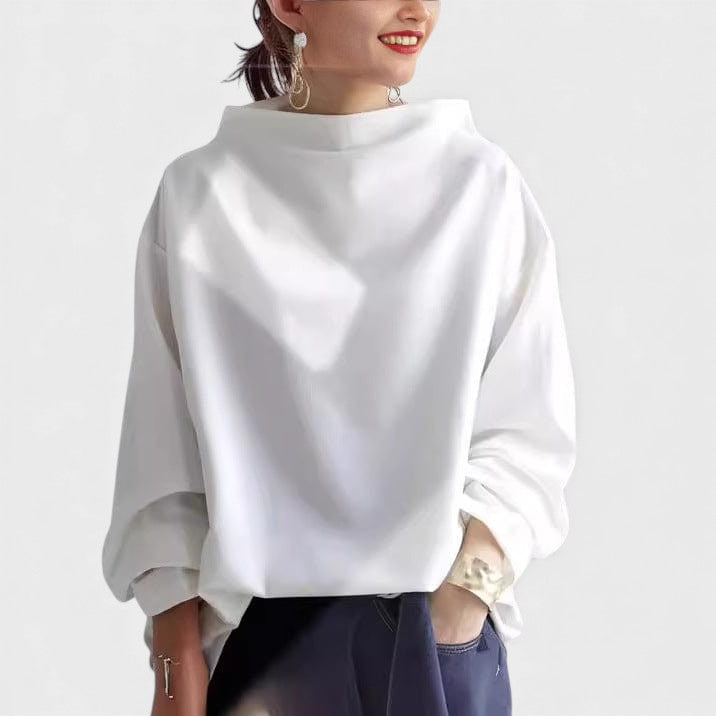 Renée™ | Suéter de punto suave con cuello alto