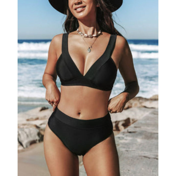 Yolanda - Bikini uni de talle alto