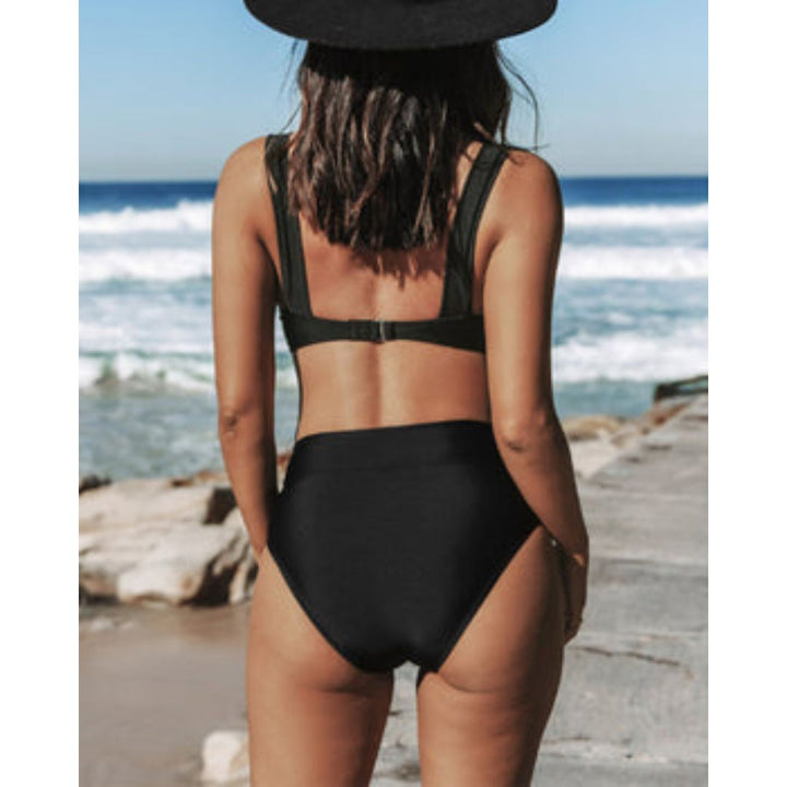 Yolanda - Bikini uni de talle alto