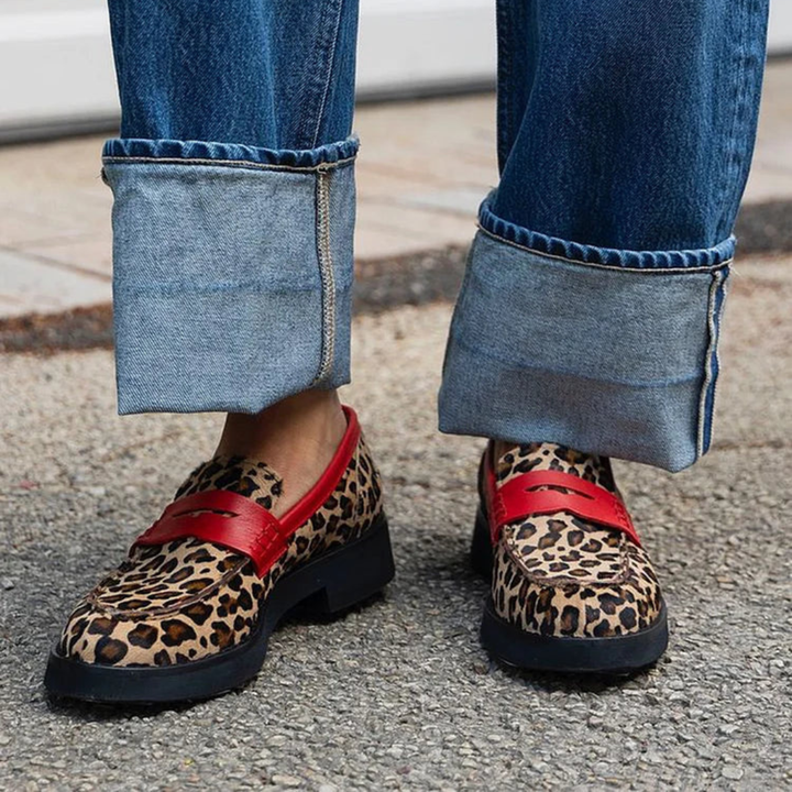 Roxie - Mocasines Impreso Salvaje