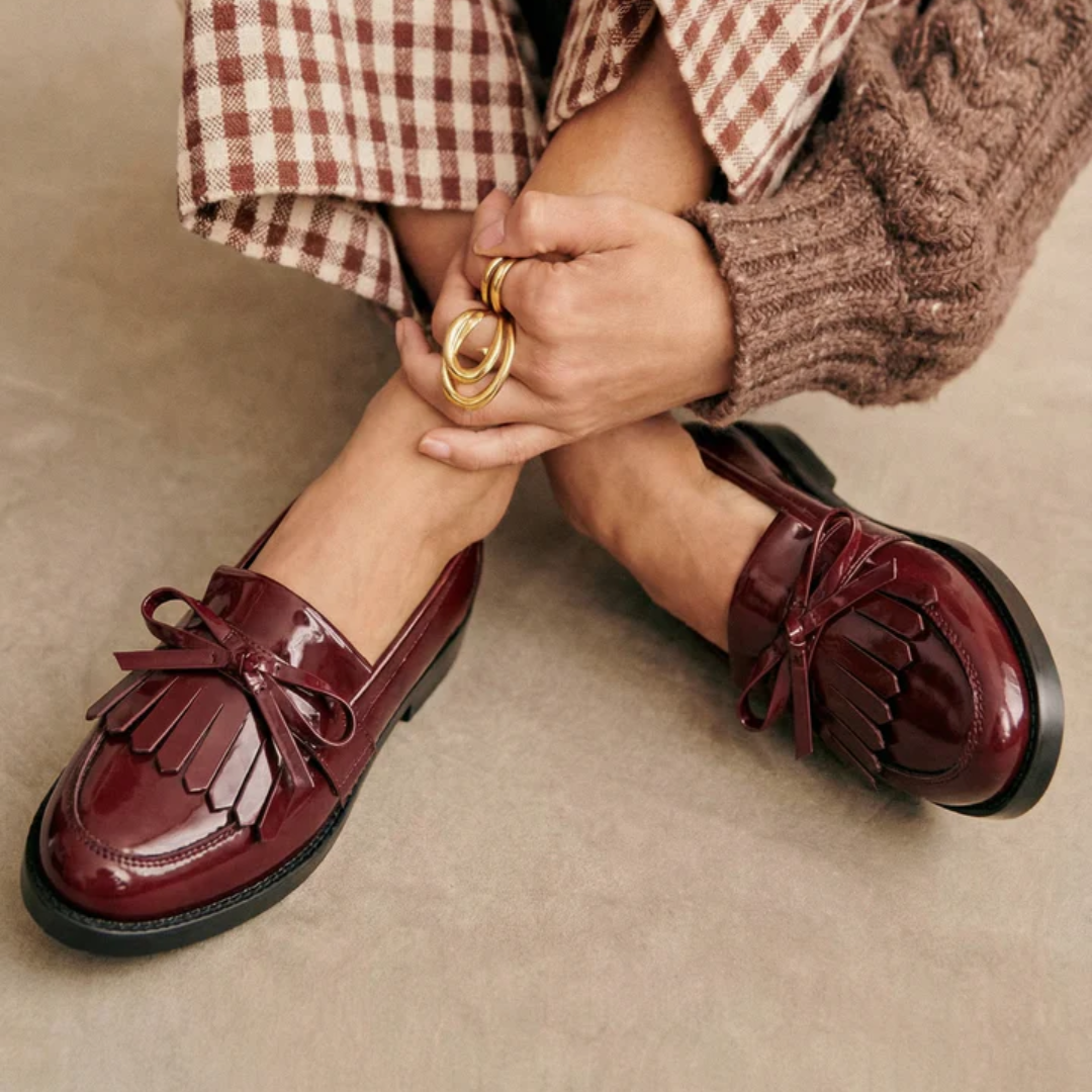 Cordelia - Mocasín elegante con lazo