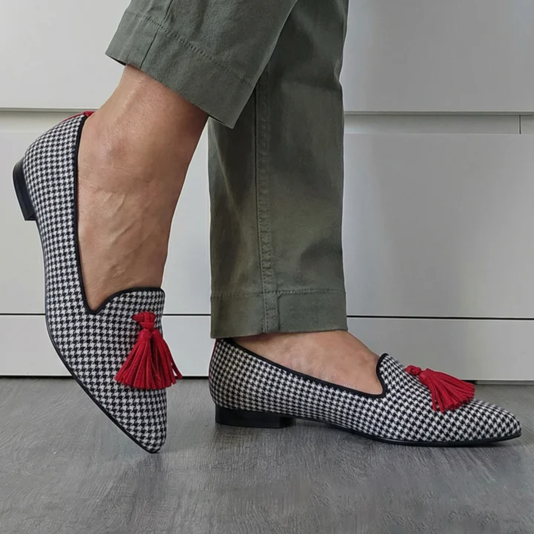 Sasha - Zapatos de flecos clásicos