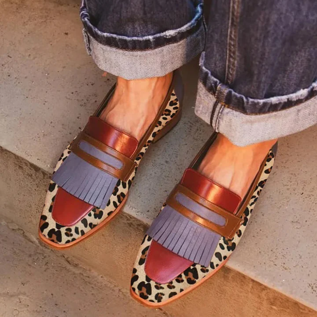 Zelda - Mocasín Elegante Leopardo