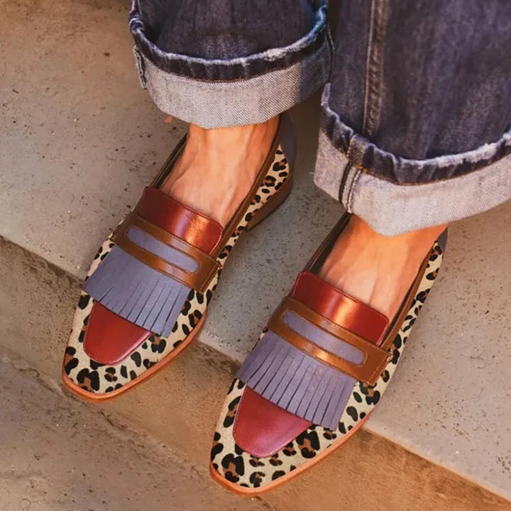 Zelda - Mocasín Elegante Leopardo