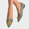 Odessie - Mocasines de cuadros modernos