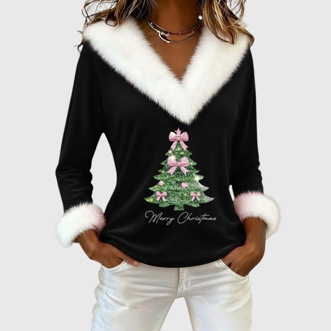 Lucía™ | Suéter navideño acogedor