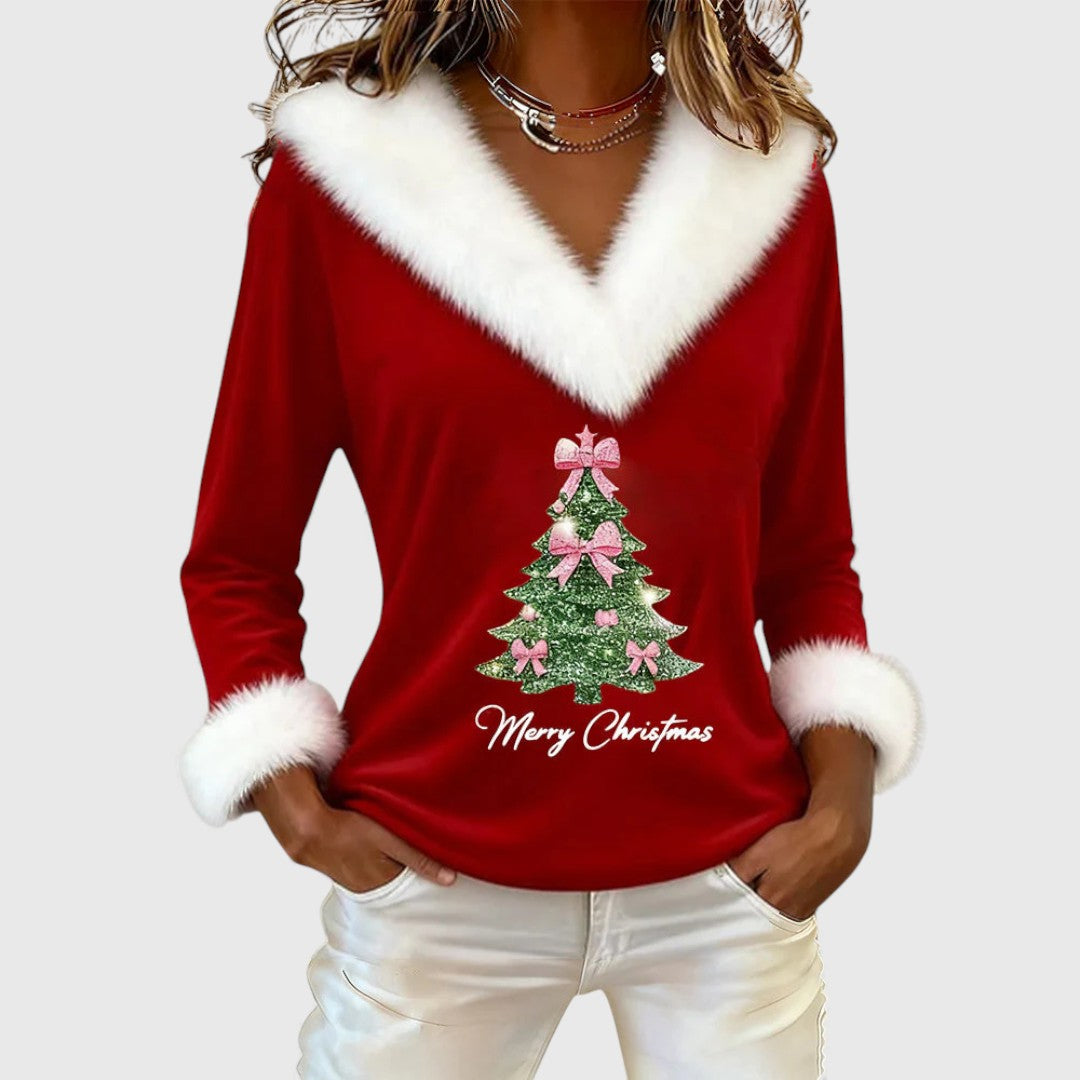 Lucía™ | Suéter navideño acogedor