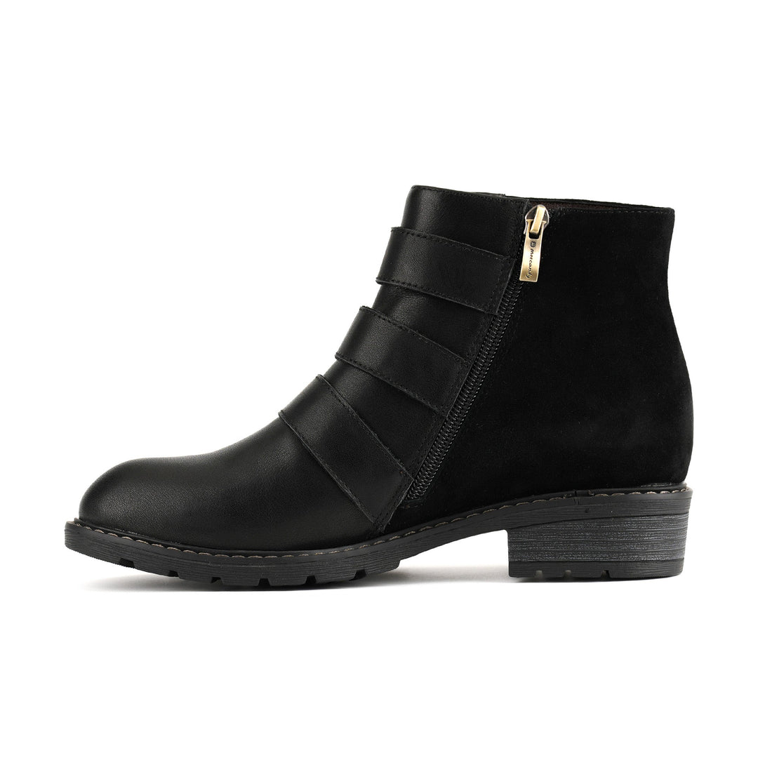 Delfina — Botines Chic con Hebilla de Paloma