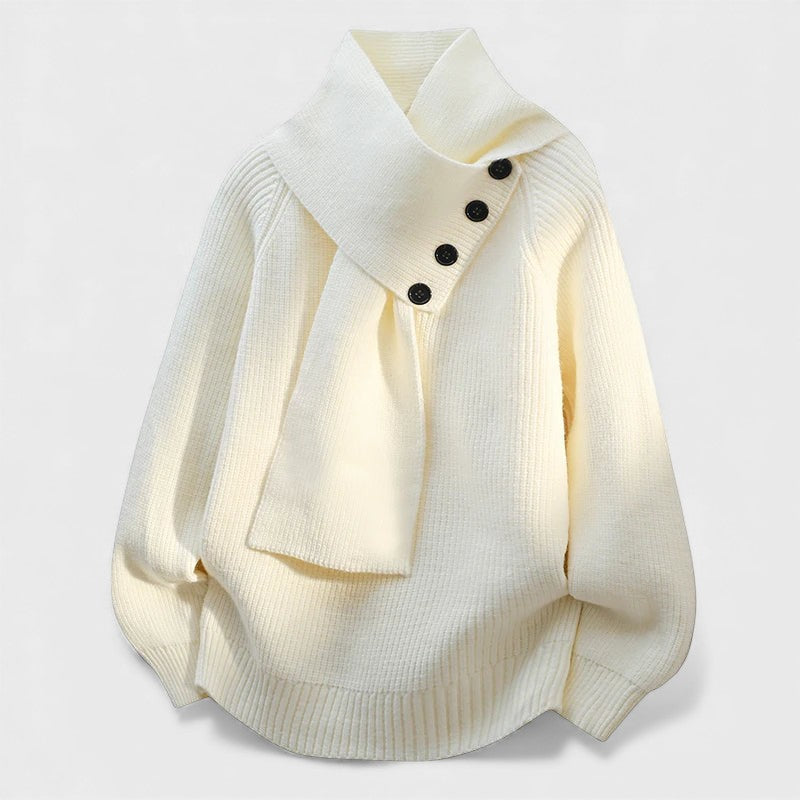 Cayetana™ | Suéter elegante de cuello envolvente