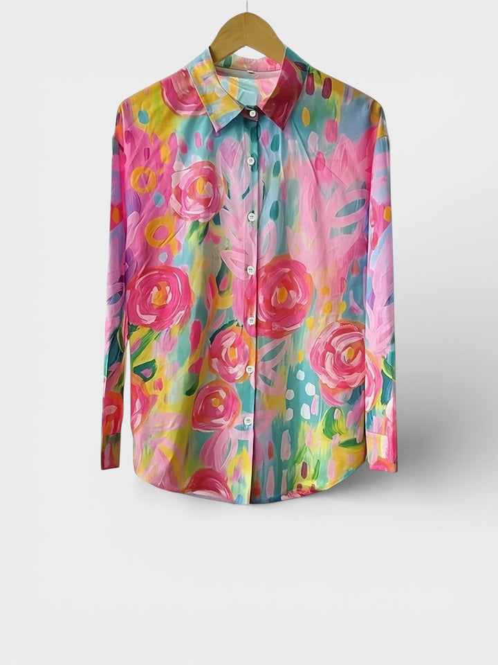 Nina™ | Blusa con estampado colorido