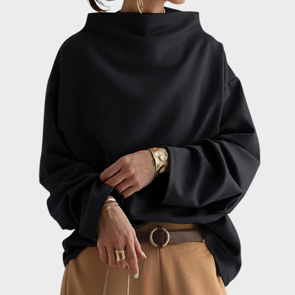 Renée™ | Suéter de punto suave con cuello alto