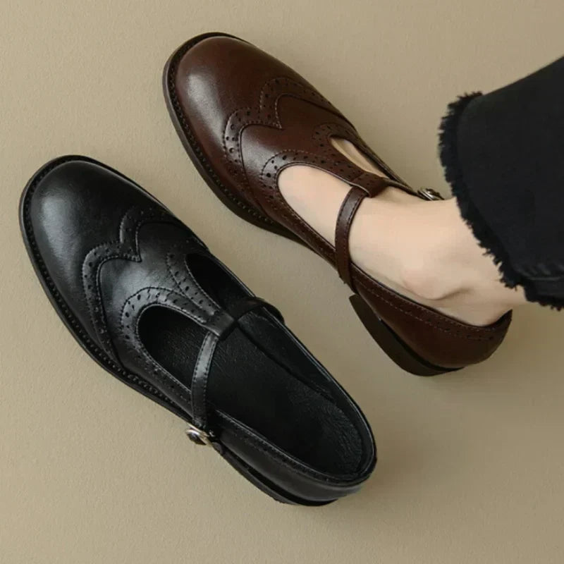 Claire | Elegantes Mary Janes con T-strap