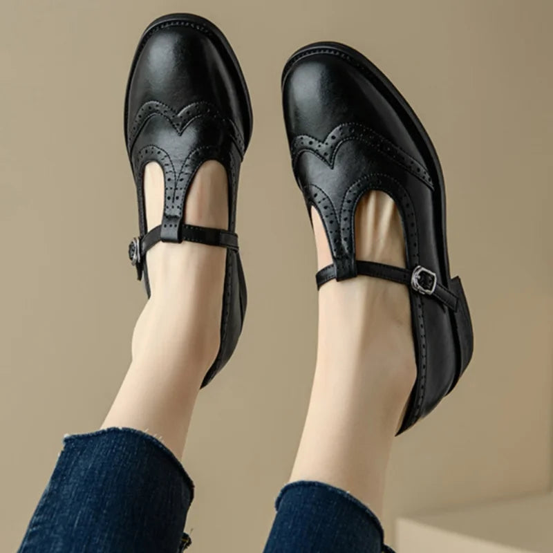 Claire | Elegantes Mary Janes con T-strap
