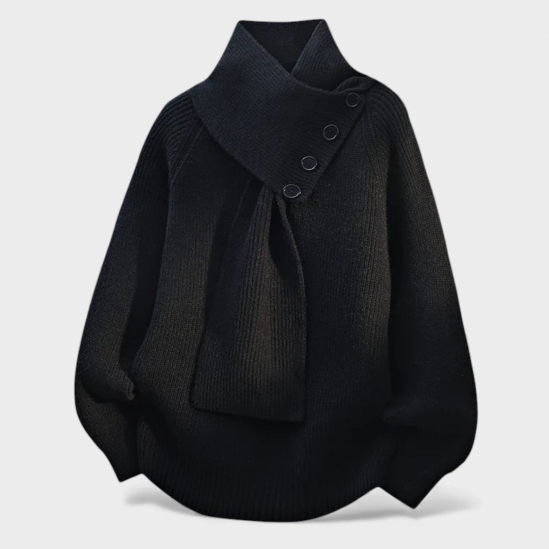 Cayetana™ | Suéter elegante de cuello envolvente