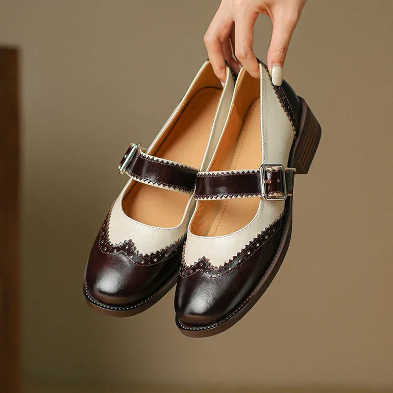 Marie | Mary Janes de cuero
