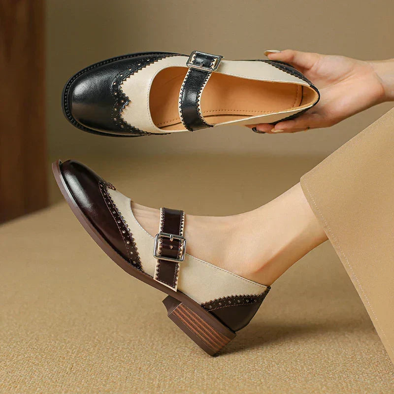 Marie | Mary Janes de cuero