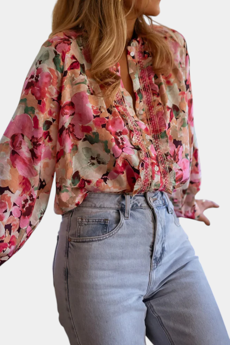 Blusa Sueños de Flores Silvestres