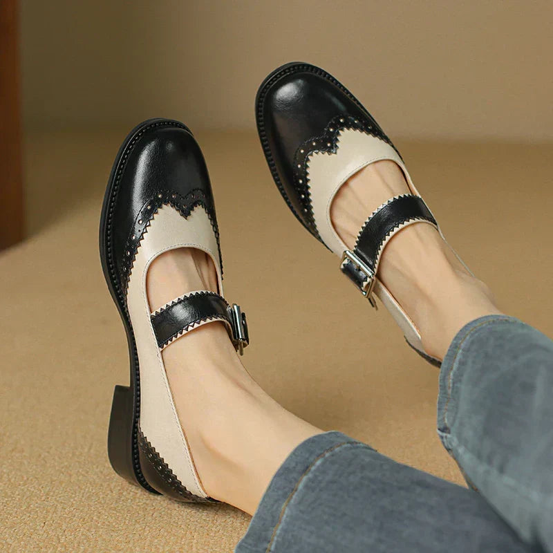 Marie | Mary Janes de cuero