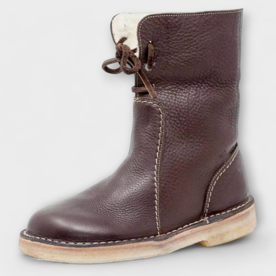 Teresa — Botas Impermeables con Forro de Lana