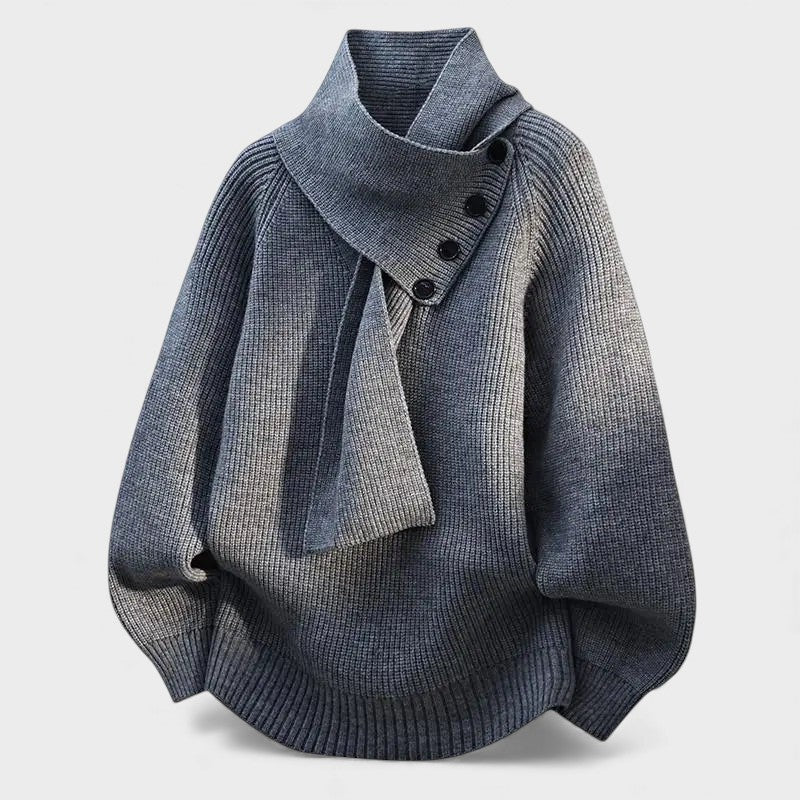 Cayetana™ | Suéter elegante de cuello envolvente