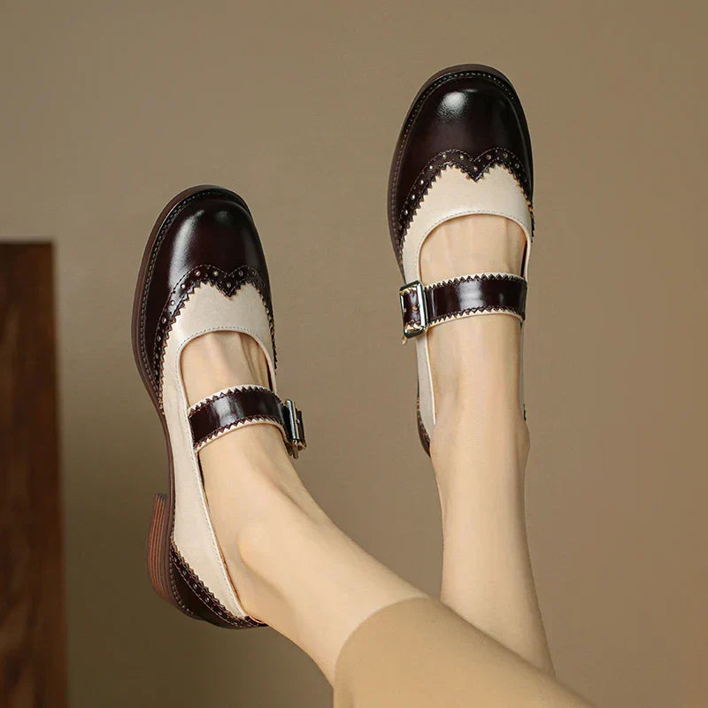 Marie | Mary Janes de cuero