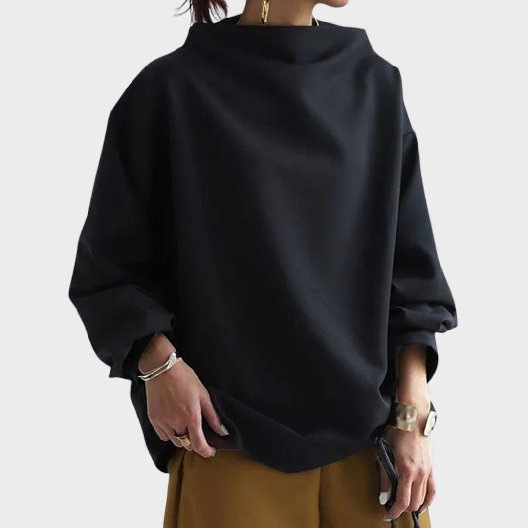Renée™ | Suéter de punto suave con cuello alto