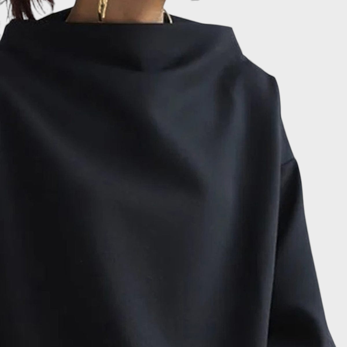 Renée™ | Suéter de punto suave con cuello alto