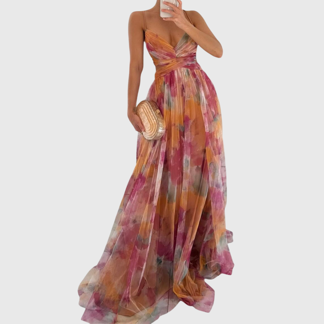 Caroline | Floral Maxi Dress