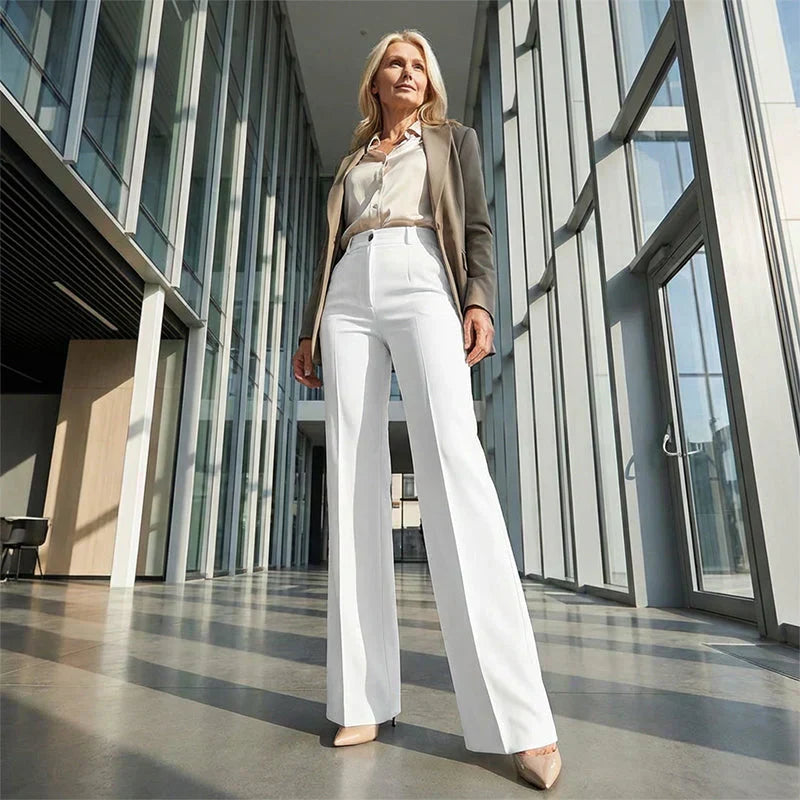 Amelia™ | Pantalón de tiro alto favorecedor