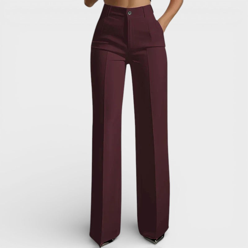 Amelia™ | Pantalón de tiro alto favorecedor