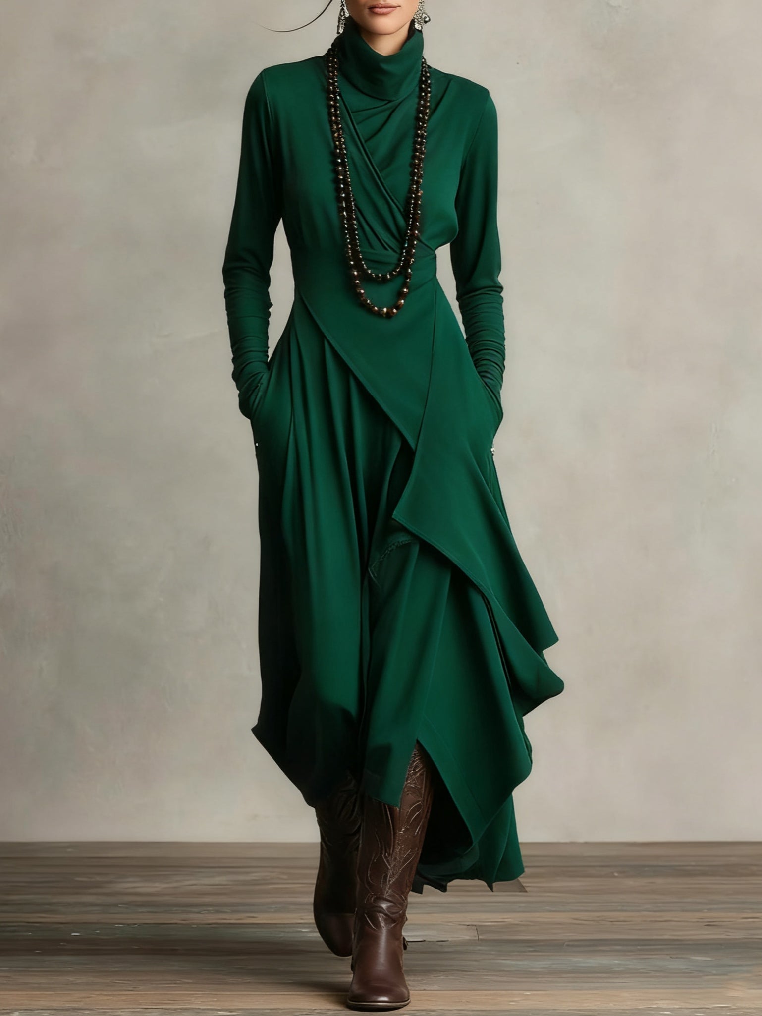 Emmanuelle | Elegante Vestido Maxi