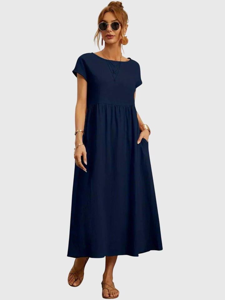 Giselle | Vestido Casual con Bolsillos