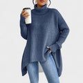 Adela™ | Jersey largo de cuello alto