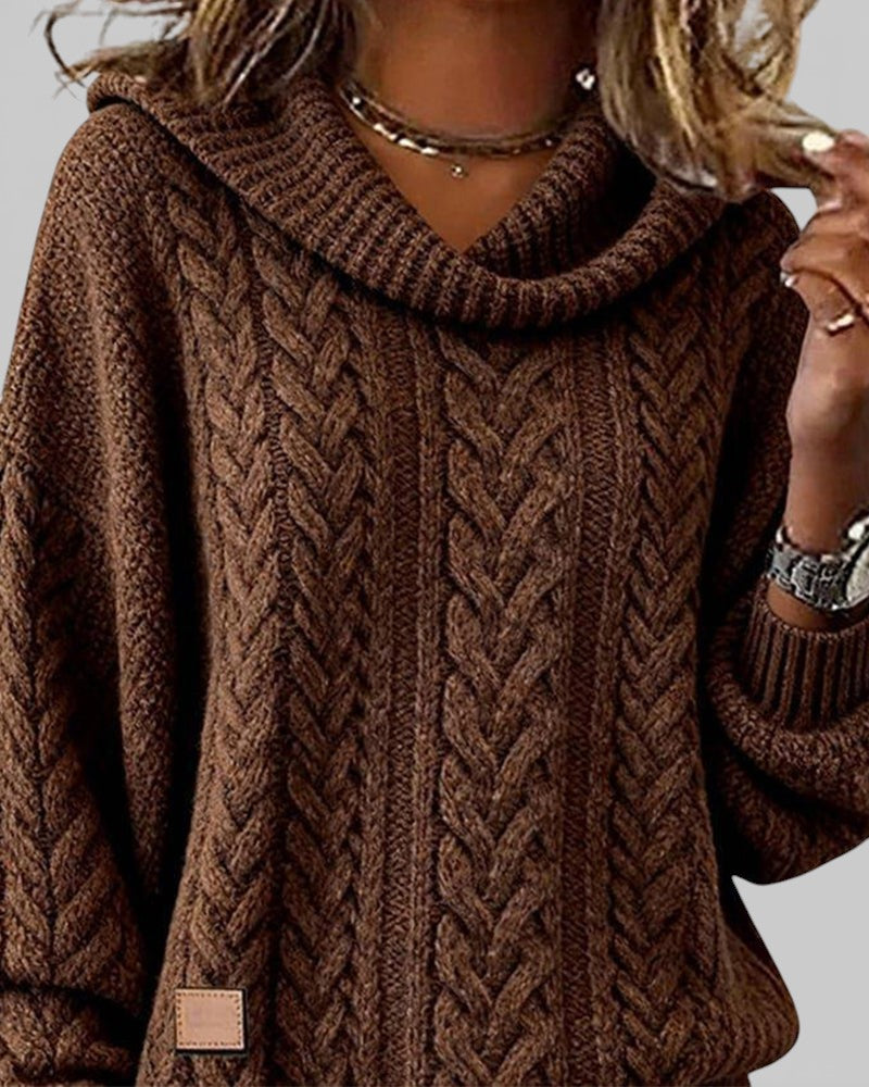 Iria™ | Jersey de punto trenzado