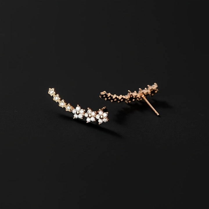 Pendientes florales atemporales
