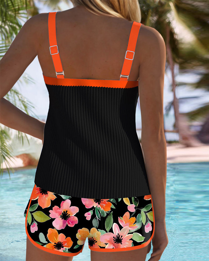 Sara - Elegante tankini de dos piezas