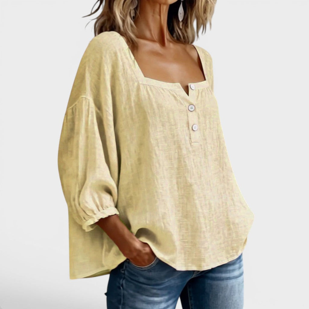 Elena™ | Blusa casual elegante