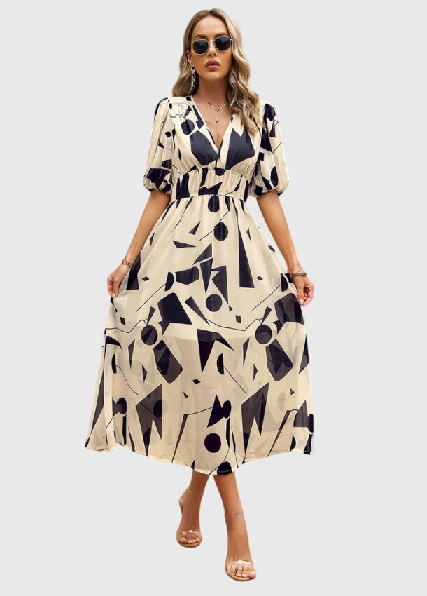 Merlin | Vestido Midi Floral Halagador