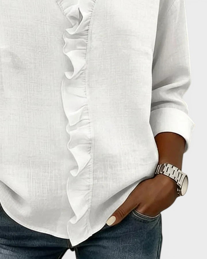 Jimena™ | Blusa con volantes elegante y ligera