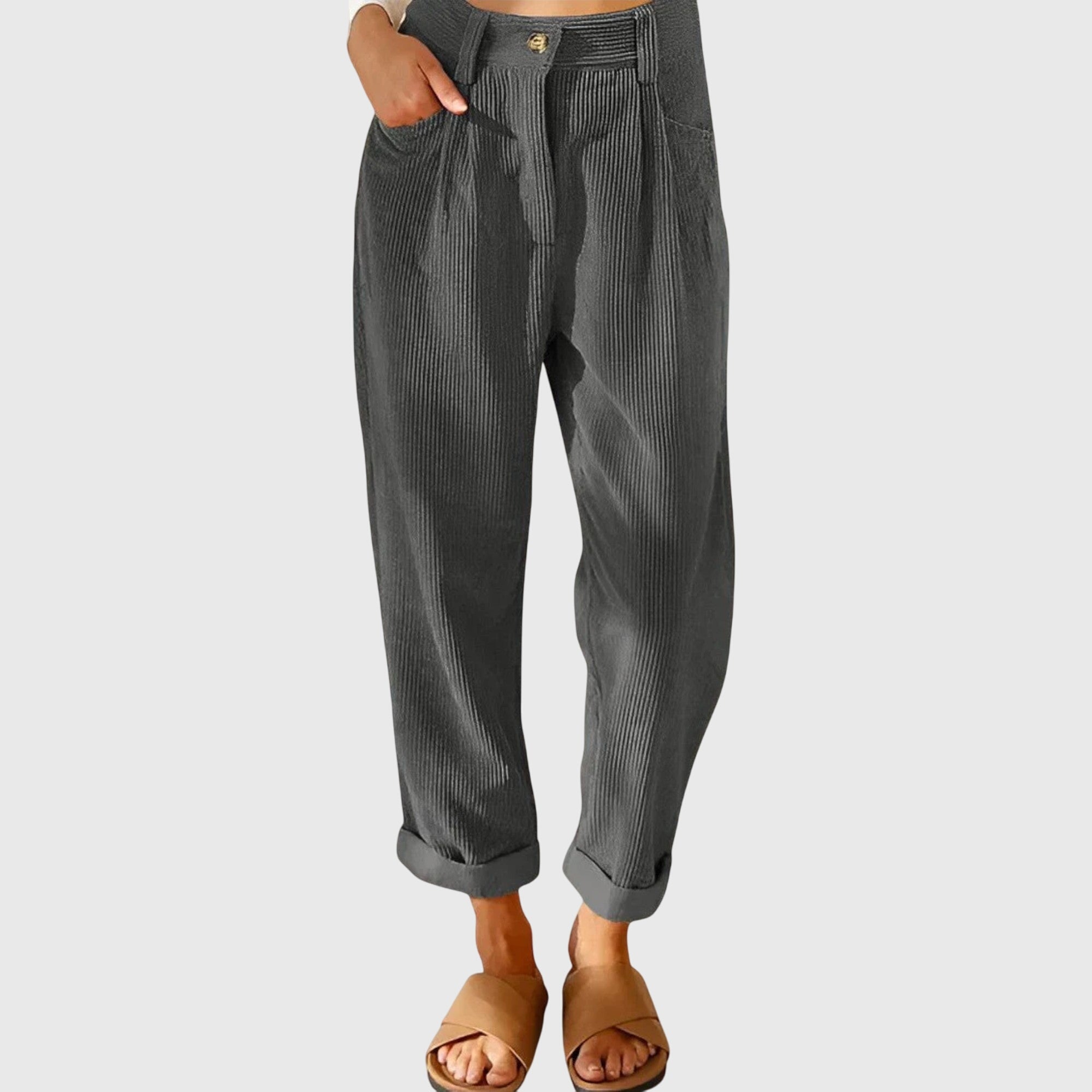 Claire | Pantalón en Corde Moderne