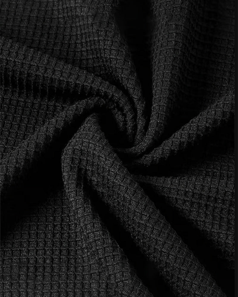 Silvia™ | Top con cuello y detalle en contraste