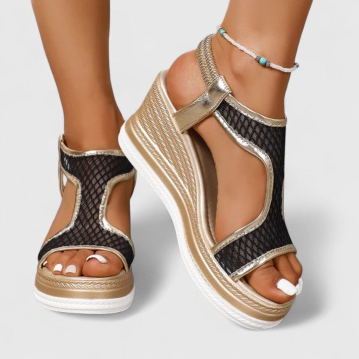 Jessica | Sandalias Orthopédicas con Tacón Aumentado